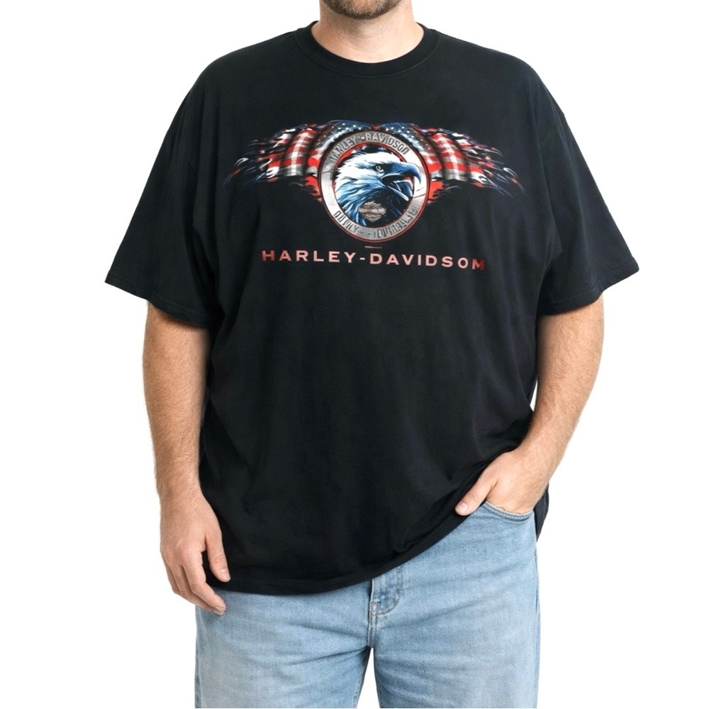 Vintage 2001 Harley Davidson Milwaukee Tee Size 3X